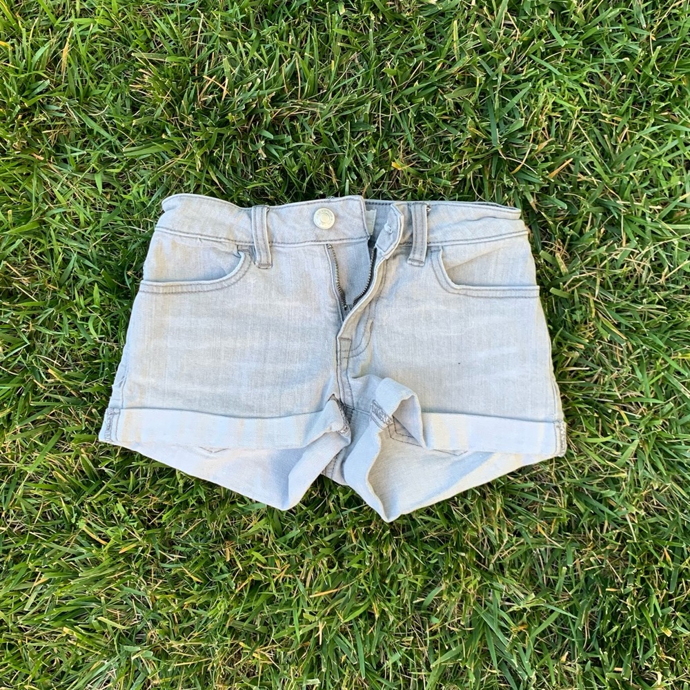 light gray Jean shorts!